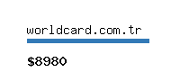 worldcard.com.tr Website value calculator