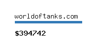 worldoftanks.com Website value calculator