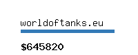worldoftanks.eu Website value calculator