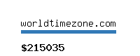 worldtimezone.com Website value calculator