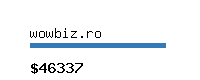 wowbiz.ro Website value calculator