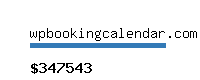 wpbookingcalendar.com Website value calculator