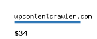 wpcontentcrawler.com Website value calculator