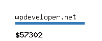 wpdeveloper.net Website value calculator