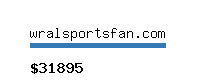 wralsportsfan.com Website value calculator