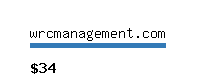 wrcmanagement.com Website value calculator