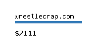 wrestlecrap.com Website value calculator