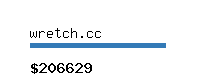 wretch.cc Website value calculator