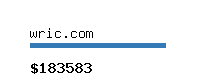wric.com Website value calculator