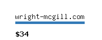 wright-mcgill.com Website value calculator