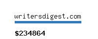 writersdigest.com Website value calculator