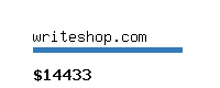 writeshop.com Website value calculator