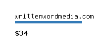 writtenwordmedia.com Website value calculator