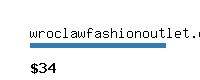 wroclawfashionoutlet.com Website value calculator