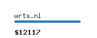 wrts.nl Website value calculator