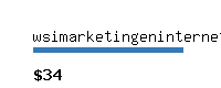 wsimarketingeninternet.com Website value calculator