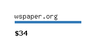 wspaper.org Website value calculator