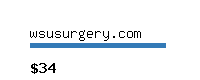 wsusurgery.com Website value calculator