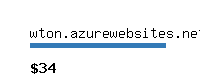 wton.azurewebsites.net Website value calculator