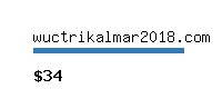 wuctrikalmar2018.com Website value calculator