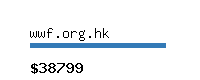 wwf.org.hk Website value calculator