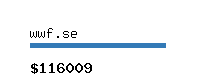 wwf.se Website value calculator