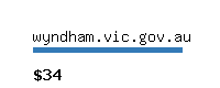 wyndham.vic.gov.au Website value calculator