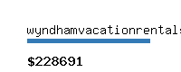 wyndhamvacationrentals.com Website value calculator