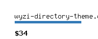 wyzi-directory-theme.com Website value calculator