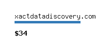 xactdatadiscovery.com Website value calculator