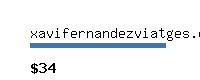 xavifernandezviatges.com Website value calculator