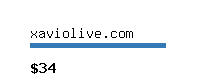 xaviolive.com Website value calculator