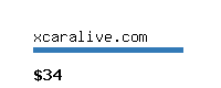 xcaralive.com Website value calculator