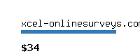 xcel-onlinesurveys.com Website value calculator