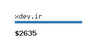 xdev.ir Website value calculator
