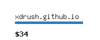 xdrush.github.io Website value calculator
