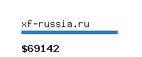 xf-russia.ru Website value calculator