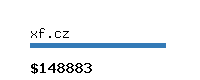 xf.cz Website value calculator