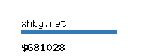 xhby.net Website value calculator