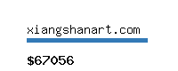 xiangshanart.com Website value calculator