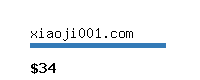 xiaoji001.com Website value calculator