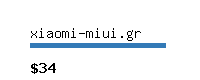 xiaomi-miui.gr Website value calculator