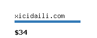 xicidaili.com Website value calculator