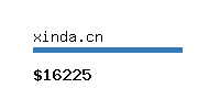 xinda.cn Website value calculator