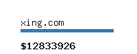 xing.com Website value calculator