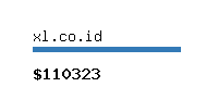 xl.co.id Website value calculator