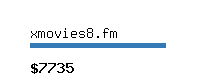 xmovies8.fm Website value calculator