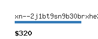 xn--2j1bt9sn9b30brxhe2eoyg.com Website value calculator