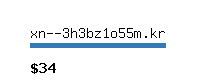 xn--3h3bz1o55m.kr Website value calculator