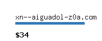 xn--aiguadol-z0a.com Website value calculator